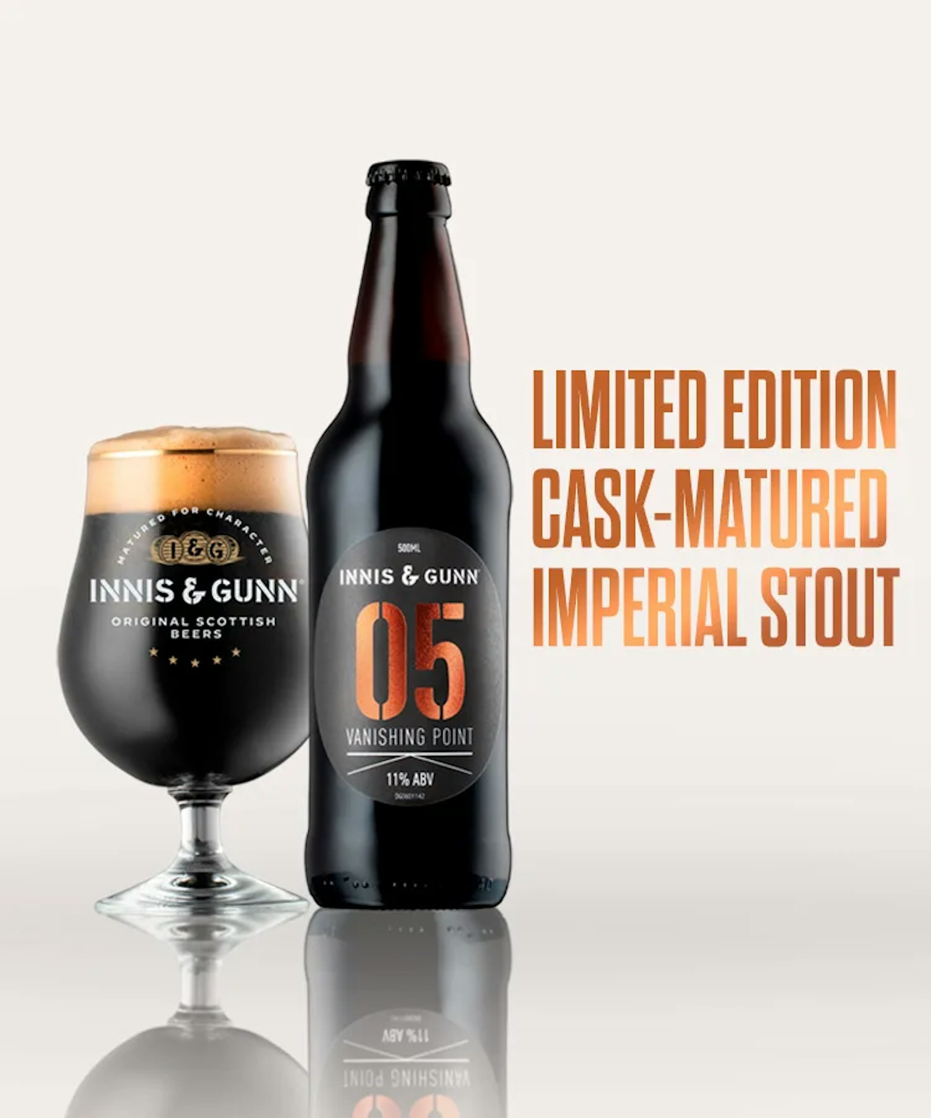 Limited cask-matured imperial stout