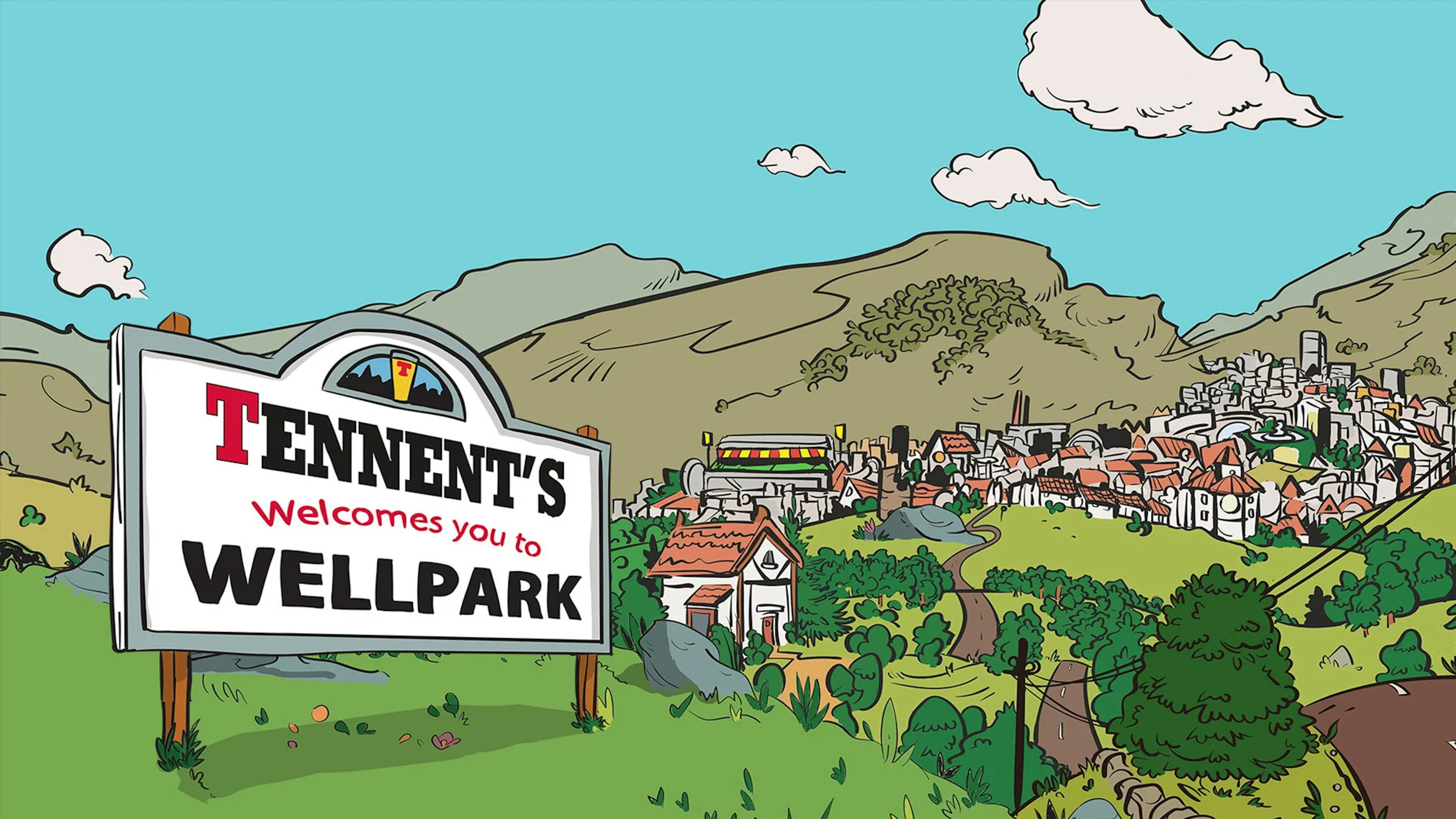 Tennent's welcomes you to Wellpark