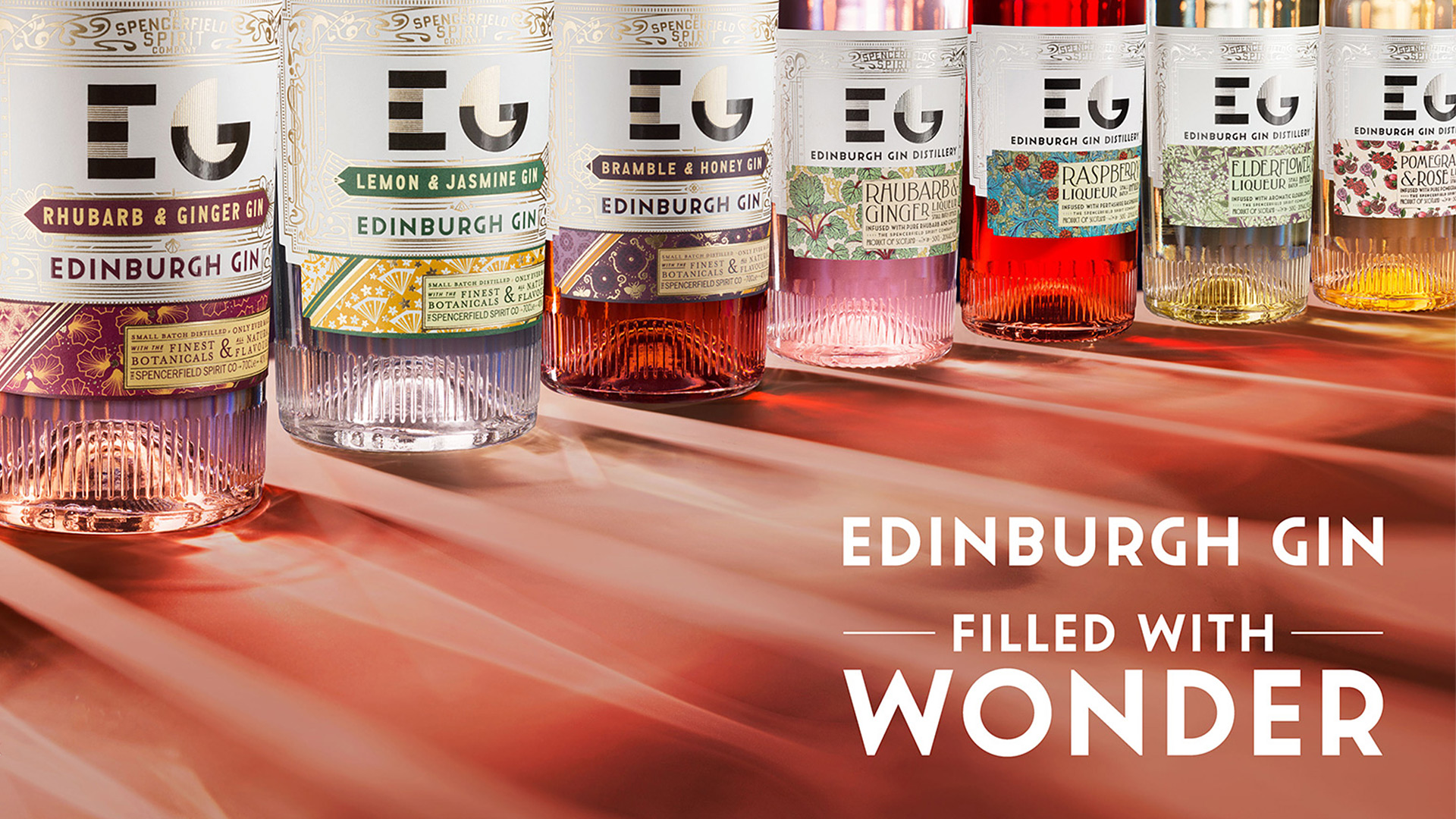 Edinburgh Gin, fill with wonder